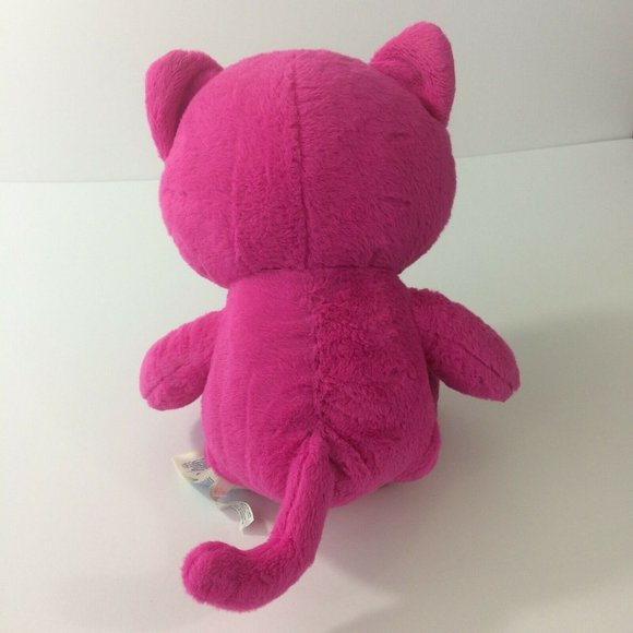 Build A Bear Kabu Catlynn Plush Pink Kitty Cat Heart Paws Stuffed Animal 17" BAB - Picture 3 of 8